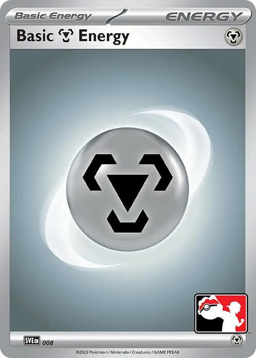 Scarlet & Violet Energy Basic Metal Energy [Prize-Pack] Pokémon card